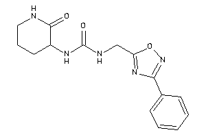 1-(2-keto-3-piperidyl)-3-[(3-phenyl-1,2,4-oxadiazol-5-yl)methyl]urea