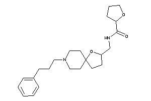 N-[[8-(3-phenylpropyl)-4-oxa-8-azaspiro[4.5]decan-3-yl]methyl]tetrahydrofuran-2-carboxamide