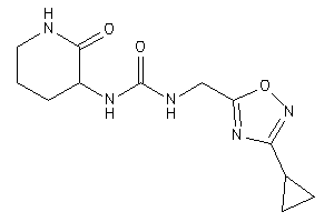 1-[(3-cyclopropyl-1,2,4-oxadiazol-5-yl)methyl]-3-(2-keto-3-piperidyl)urea