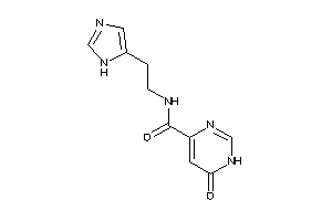 N-[2-(1H-imidazol-5-yl)ethyl]-6-keto-1H-pyrimidine-4-carboxamide