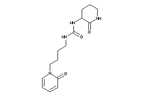 1-(2-keto-3-piperidyl)-3-[4-(2-keto-1-pyridyl)butyl]urea