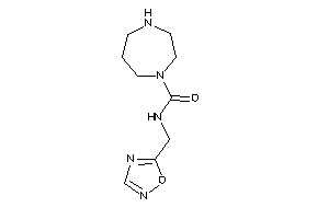 N-(1,2,4-oxadiazol-5-ylmethyl)-1,4-diazepane-1-carboxamide