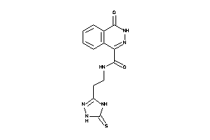 4-keto-N-[2-(5-thioxo-1,4-dihydro-1,2,4-triazol-3-yl)ethyl]-3H-phthalazine-1-carboxamide