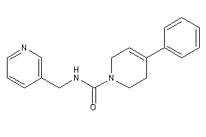 4-phenyl-N-(3-pyridylmethyl)-3,6-dihydro-2H-pyridine-1-carboxamide