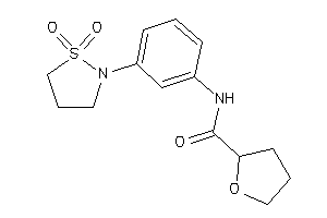 N-[3-(1,1-diketo-1,2-thiazolidin-2-yl)phenyl]tetrahydrofuran-2-carboxamide
