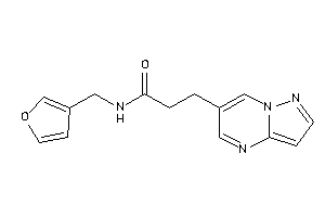 N-(3-furfuryl)-3-pyrazolo[1,5-a]pyrimidin-6-yl-propionamide