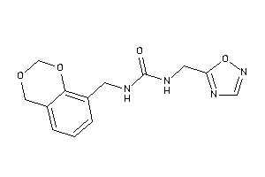 1-(4H-1,3-benzodioxin-8-ylmethyl)-3-(1,2,4-oxadiazol-5-ylmethyl)urea