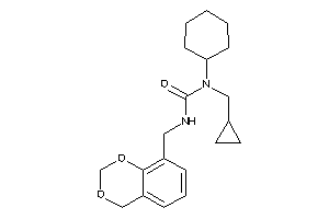 3-(4H-1,3-benzodioxin-8-ylmethyl)-1-cyclohexyl-1-(cyclopropylmethyl)urea