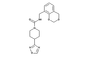 N-(4H-1,3-benzodioxin-8-ylmethyl)-4-(1,2,4-oxadiazol-3-yl)piperidine-1-carboxamide