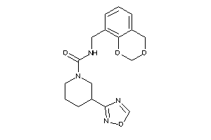 N-(4H-1,3-benzodioxin-8-ylmethyl)-3-(1,2,4-oxadiazol-3-yl)piperidine-1-carboxamide