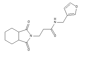 3-(1,3-diketo-3a,4,5,6,7,7a-hexahydroisoindol-2-yl)-N-(3-furfuryl)propionamide