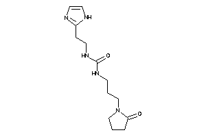 1-[2-(1H-imidazol-2-yl)ethyl]-3-[3-(2-ketopyrrolidino)propyl]urea