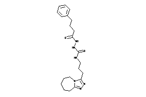 1-(4-phenylbutanoylamino)-3-[3-(6,7,8,9-tetrahydro-5H-[1,2,4]triazolo[4,3-a]azepin-3-yl)propyl]urea