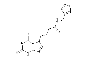 4-(2,6-diketo-3H-purin-7-yl)-N-(3-furfuryl)butyramide