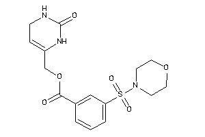 3-morpholinosulfonylbenzoic Acid (2-keto-3,4-dihydro-1H-pyrimidin-6-yl)methyl Ester