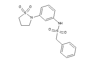 N-[3-(1,1-diketo-1,2-thiazolidin-2-yl)phenyl]-1-phenyl-methanesulfonamide