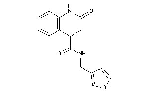 N-(3-furfuryl)-2-keto-3,4-dihydro-1H-quinoline-4-carboxamide