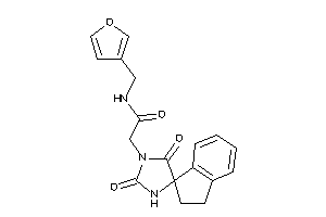 2-(2,5-diketospiro[imidazolidine-4,1'-indane]-1-yl)-N-(3-furfuryl)acetamide