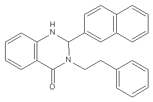 2-(2-naphthyl)-3-phenethyl-1,2-dihydroquinazolin-4-one