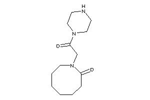 Image of 1-(2-keto-2-piperazino-ethyl)azocan-2-one