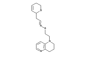 Image of 2-(3,4-dihydro-2H-1,5-naphthyridin-1-yl)ethoxy-[2-(3,6-dihydro-2H-pyran-6-yl)ethylidene]amine