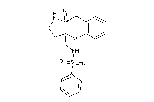 Image of N-[(6-keto-3,4,5,7-tetrahydro-2H-1,5-benzoxazonin-2-yl)methyl]benzenesulfonamide