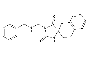 3-[(benzylamino)methyl]spiro[imidazolidine-5,2'-tetralin]-2,4-quinone