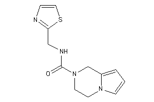 N-(thiazol-2-ylmethyl)-3,4-dihydro-1H-pyrrolo[1,2-a]pyrazine-2-carboxamide