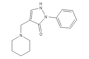 2-phenyl-4-(piperidinomethyl)-3-pyrazolin-3-one
