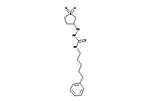 1-[(1,1-diketothiolan-3-yl)amino]-3-(5-phenylpentyl)urea