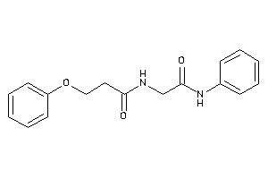 N-(2-anilino-2-keto-ethyl)-3-phenoxy-propionamide