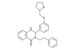 3-phenethyl-2-[3-(tetrahydrofurfuryloxy)phenyl]-1,2-dihydroquinazolin-4-one