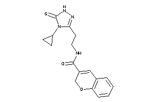 N-[2-(4-cyclopropyl-5-thioxo-1H-1,2,4-triazol-3-yl)ethyl]-2H-chromene-3-carboxamide