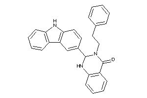 2-(9H-carbazol-3-yl)-3-phenethyl-1,2-dihydroquinazolin-4-one