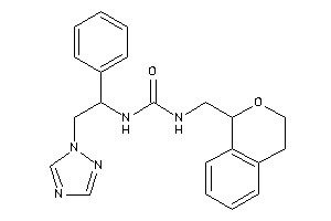 1-(isochroman-1-ylmethyl)-3-[1-phenyl-2-(1,2,4-triazol-1-yl)ethyl]urea