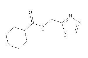 N-(4H-1,2,4-triazol-3-ylmethyl)tetrahydropyran-4-carboxamide