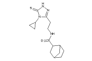 N-[2-(4-cyclopropyl-5-thioxo-1H-1,2,4-triazol-3-yl)ethyl]norbornane-2-carboxamide