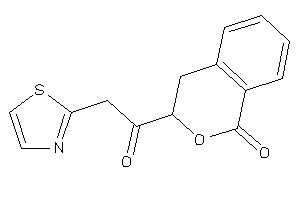 3-(2-thiazol-2-ylacetyl)isochroman-1-one