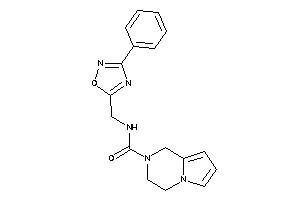 N-[(3-phenyl-1,2,4-oxadiazol-5-yl)methyl]-3,4-dihydro-1H-pyrrolo[1,2-a]pyrazine-2-carboxamide