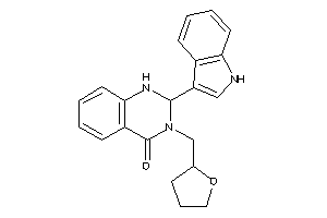 2-(1H-indol-3-yl)-3-(tetrahydrofurfuryl)-1,2-dihydroquinazolin-4-one