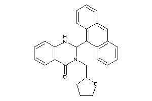 2-(9-anthryl)-3-(tetrahydrofurfuryl)-1,2-dihydroquinazolin-4-one