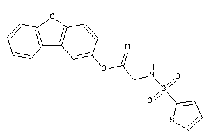 2-(2-thienylsulfonylamino)acetic Acid Dibenzofuran-2-yl Ester