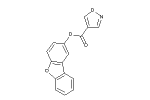 Isoxazole-4-carboxylic Acid Dibenzofuran-2-yl Ester