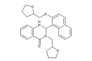 3-(tetrahydrofurfuryl)-2-[2-(tetrahydrofurfuryloxy)-1-naphthyl]-1,2-dihydroquinazolin-4-one