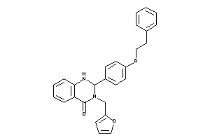 3-(2-furfuryl)-2-(4-phenethyloxyphenyl)-1,2-dihydroquinazolin-4-one