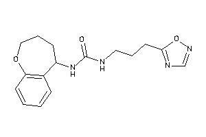 1-[3-(1,2,4-oxadiazol-5-yl)propyl]-3-(2,3,4,5-tetrahydro-1-benzoxepin-5-yl)urea