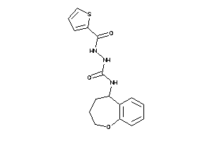 1-(2,3,4,5-tetrahydro-1-benzoxepin-5-yl)-3-(2-thenoylamino)urea