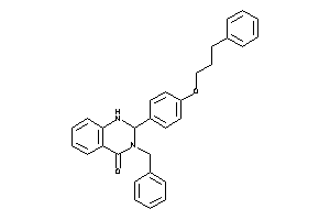 3-benzyl-2-[4-(3-phenylpropoxy)phenyl]-1,2-dihydroquinazolin-4-one