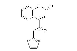 4-(2-thiazol-2-ylacetyl)carbostyril