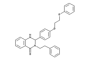 3-phenethyl-2-[4-(2-phenoxyethoxy)phenyl]-1,2-dihydroquinazolin-4-one